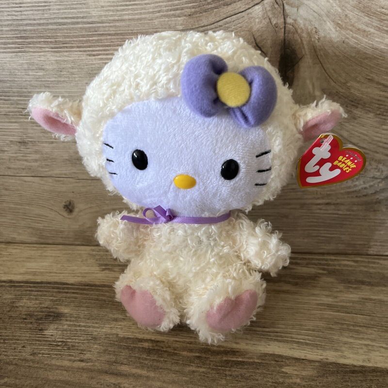 Photo 1 of Ty Beanie Babies Hello Kitty Lamb Suit 6"