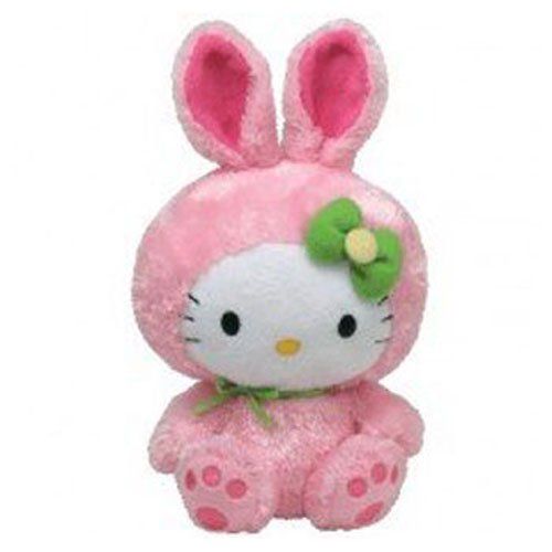 Photo 1 of TY Beanie Baby - HELLO KITTY (PINK BUNNY - 7.5 inch)