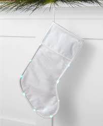 Photo 1 of Holiday Lane Write On Light Up Christmas Stocking 17.5" Length