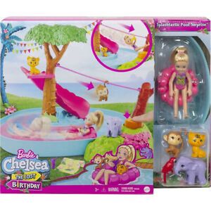 Photo 1 of Barbie and Chelsea The Lost Birthday™ Splashtastic Pool Surprise™ Playset