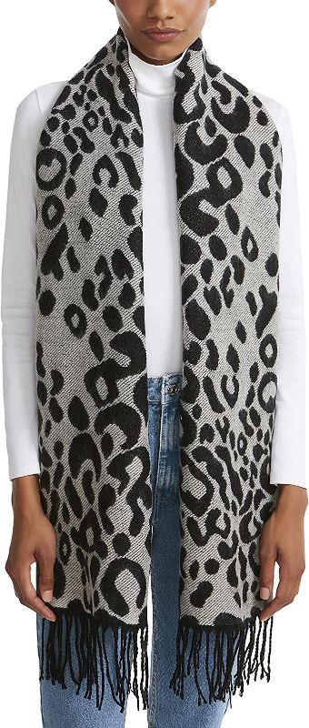 Photo 1 of Steve Madden Women's Leopard Reversible Scarf