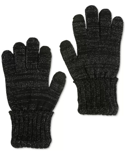 Photo 1 of Style & Co. Women's Shine Gloves, Black, One Size