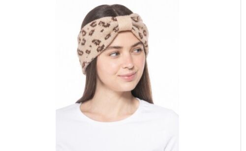Photo 1 of Inc International Concepts Leopard Shine Headband in Leopard One Size