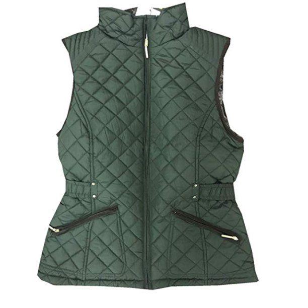 Photo 1 of SIZE L Weatherproof Ladies' Ultra Soft Cozy Sherpa Lining Quilted Vest Green