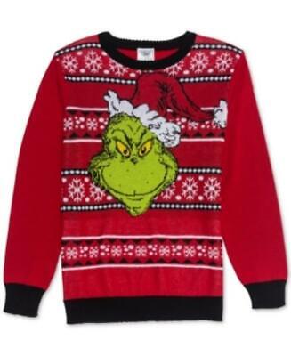 Photo 1 of SIZE S Hybrid Big Boys Ugly Knit Sweater The Grinch 