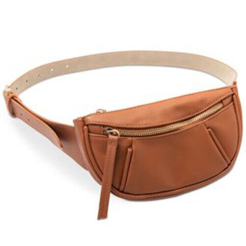 Photo 1 of SIZE M INC International Concepts Pebbled Belt Bag Cognac