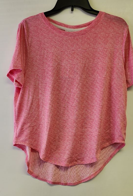 Photo 1 of SIZE XL Roudelain Whisper Luxe Short-Sleeve Sleep Shirt Pink