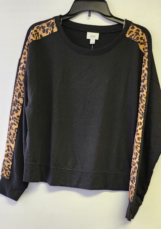 Photo 1 of SIZE S JENNI INTIMATE SLEEP PULLOVER LONG SLEEVE BLACK