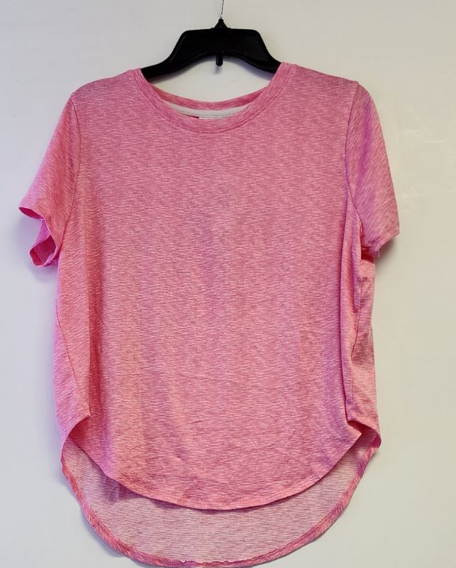 Photo 1 of SIZE XL Roudelain Whisper Luxe Short-Sleeve Top Pink