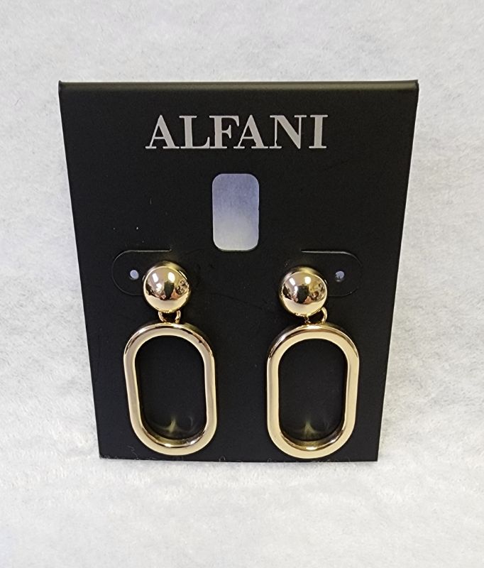 Photo 1 of ALFANI GOLD TONE DROP EARRINGS