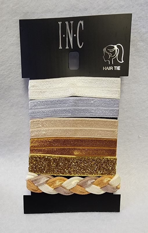 Photo 1 of INC International Concepts 6 Piece Neutral Print Hair Ribbon Ties