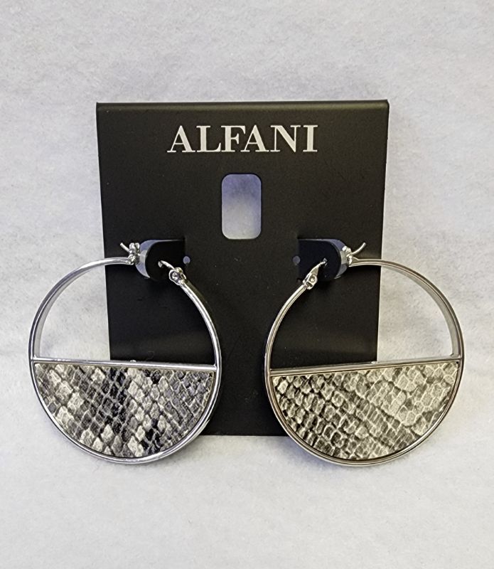 Photo 1 of ALFANI WOMEN'S HOOP EARRINGS