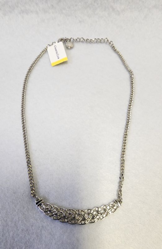 Photo 1 of CHARTER CLUB SILVER TONE WOMEN'S NECKLACE