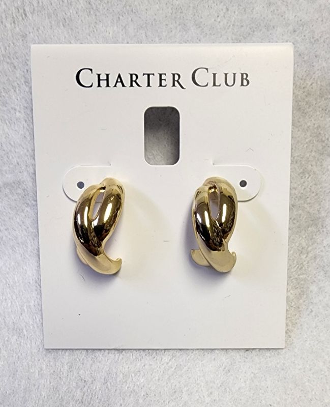 Photo 1 of CHARTER CLUB GOLD TONE WOMEN'S EARRINGS