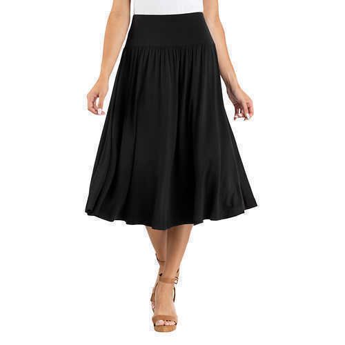 Photo 1 of SIZE XL Hilary Radley Ladies Midi Length Skirt Black 