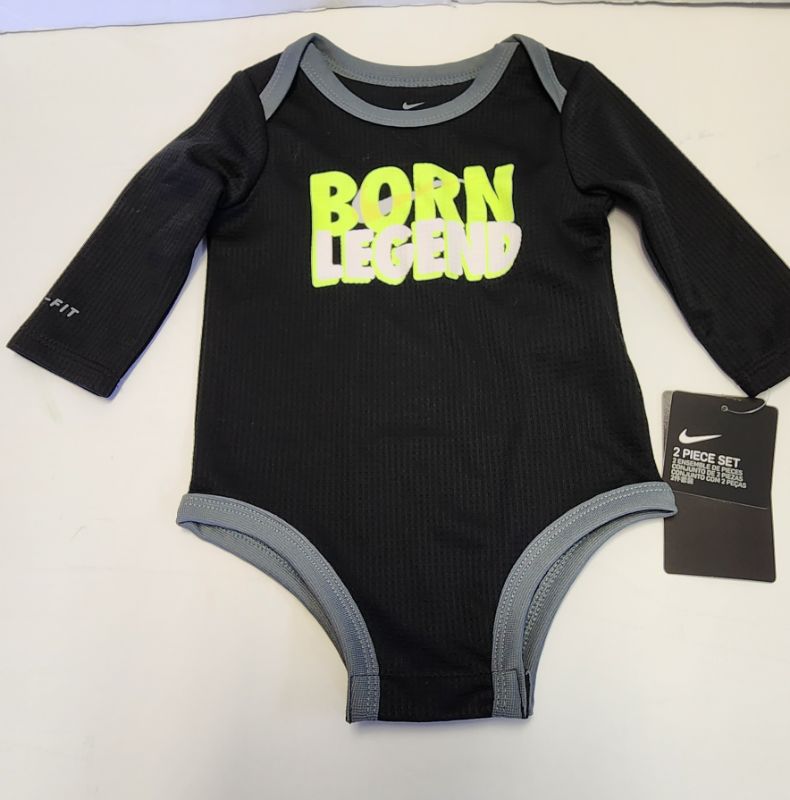 Photo 1 of SIZE 6M Baby Boy Nike Born Legend Bodysuit 