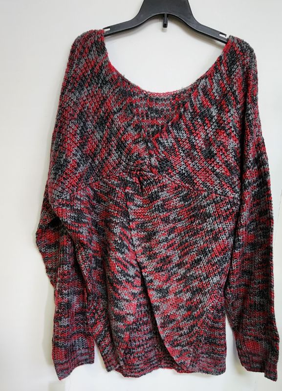 Photo 2 of JUNIOR SIZE L PLANET GOLD OPEN BACK KNIT SWEATER