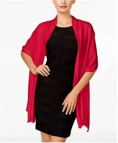 Photo 1 of Inc Satin Pashmina Wrap, Created for Macy's - Baked Apple