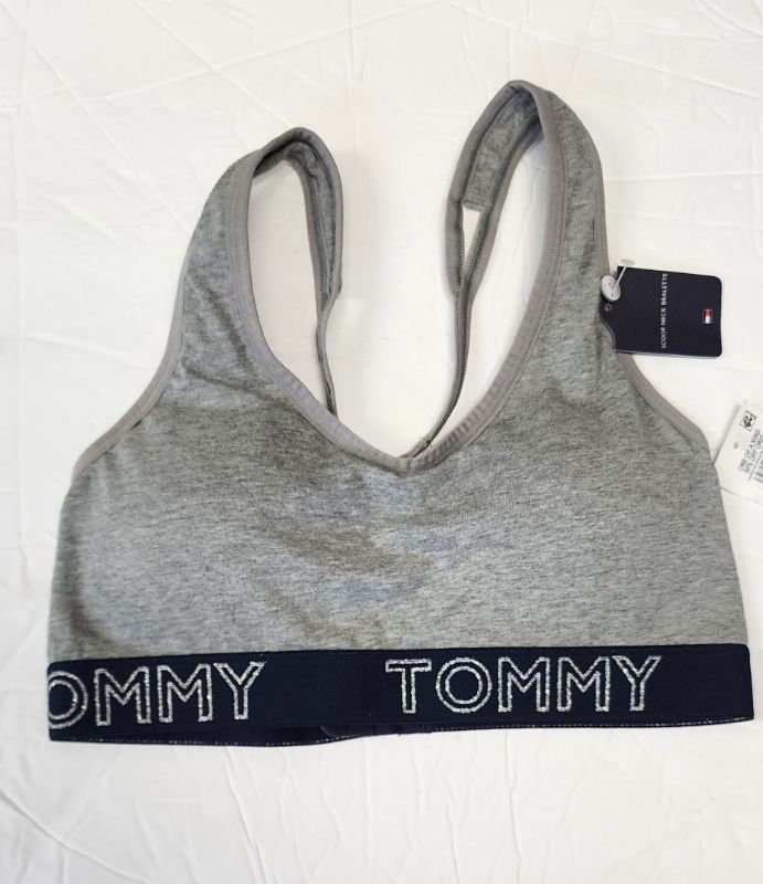 Photo 1 of SIZE S TOMMY HILFIGER WOMEN'S BRALETTE GREY