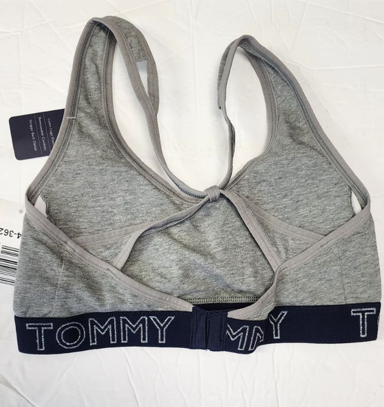 Photo 2 of SIZE S TOMMY HILFIGER WOMEN'S BRALETTE GREY