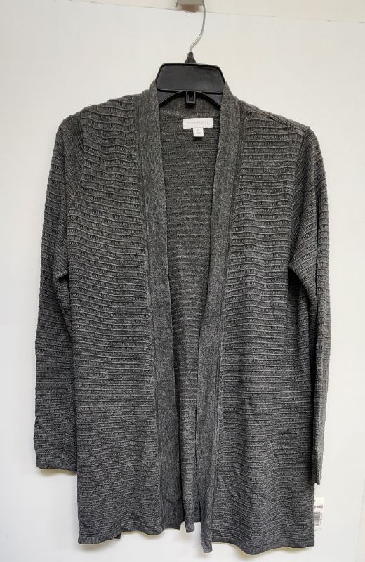 Photo 1 of SIZE XS CHARTER CLUB WOMEN'S OPEN CARDIGAN GRAY