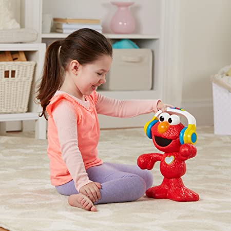 Photo 2 of Sesame Street Let's Dance Elmo: 12-inch Elmo Toy that Sings and Dances, With 3 Musical Modes, Sesame Street Toy for Kids Ages 18 Months and Up