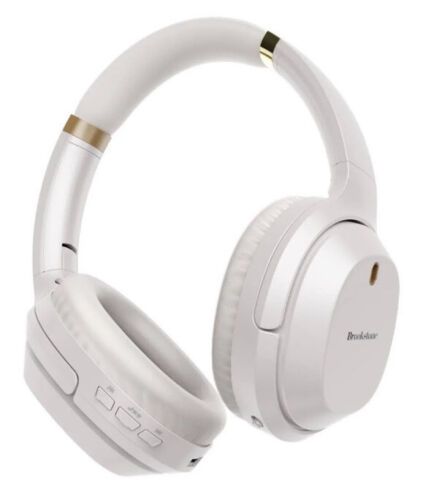 Photo 1 of Brookstone Silent NX Dynamic Noise Cancelling Cordless BlueTooth Headphones.With the latest active noise-cancelling technology, you can tune everything out and listen peacefully to your favorite songs Listen to every beat, vocal line, and solo in rich, de