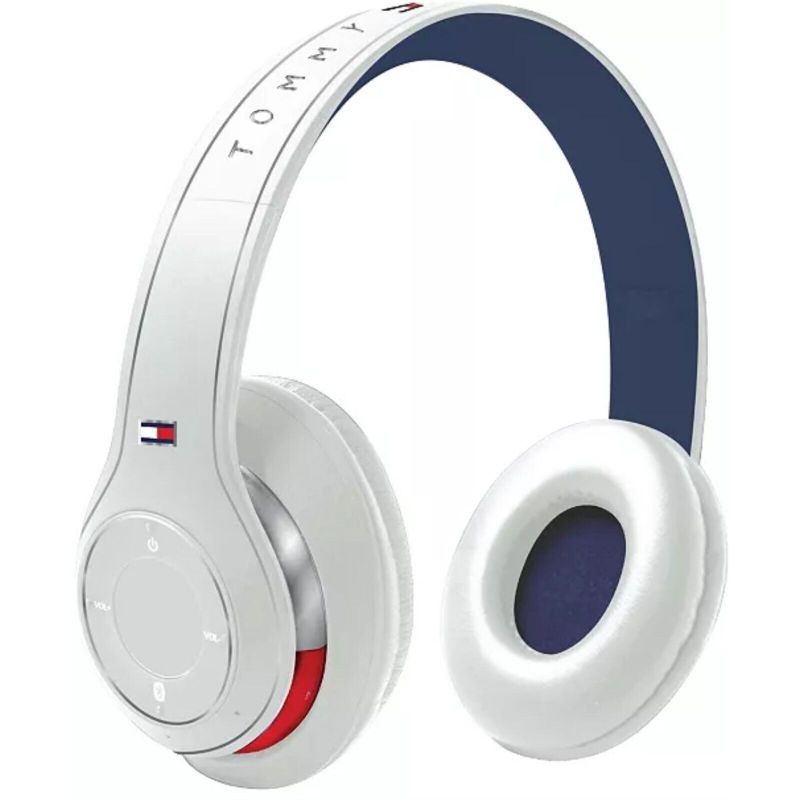 Photo 1 of Tommy Hilfiger Noise Isolating Wireless Headphones. Tommy Hilfiger unisex headphones. Listening to your favorite tunes on-the-go. Our noise isolating wireless headphones feature a mic for hands-free calling as well as HD FM tuner and integrated controls. 