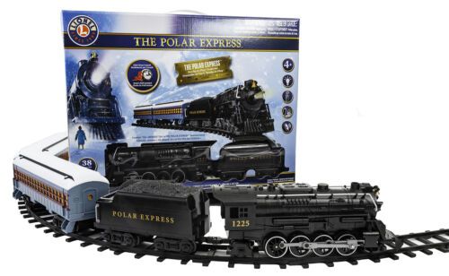 Photo 1 of Lionel The Polar Express Ready-to-Play Set, Battery-Powered Berkshire-Style Model Train Set with Remote. New Lionel The Polar Express Ready-To-Play Battery-Powered RC Train Set. This year, showcase the magic of Christmas with The Polar Express™ train set.