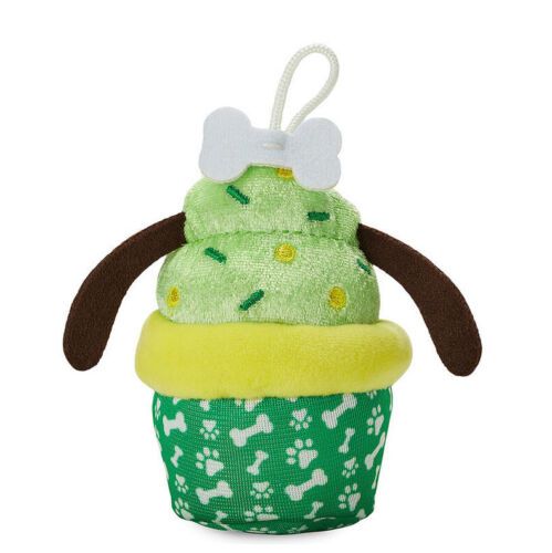 Photo 1 of Disney Pluto Micro Plush Cupcake Ornament - Mickey Ears Sprinkles Paws Dog Bone