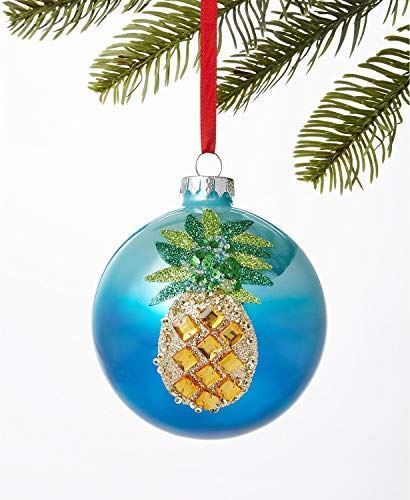 Photo 1 of Holiday Lane Collectible Hawaii Aloha 2019 Pineapple Ball Christmas Tree Ornament 4" H
