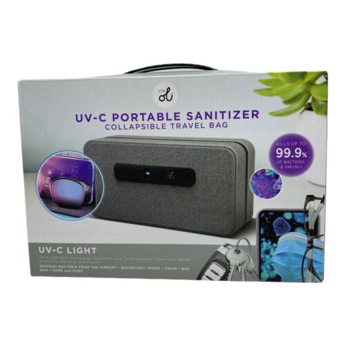 Photo 1 of UV-C Sanitizer Portable Case Sanitize 99.9% Virus Collapsible Travel Bag.
