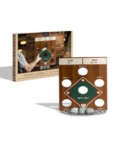 Photo 1 of Studio Mercantile Bean Bag Toss Hanging Baseball Game Set. Bring the baseball to you with this fun bean bag game! Hang the target over the door or on a wall for tons of indoor baseball fun! Improve your aim with this two-player pitching game! Try to throw