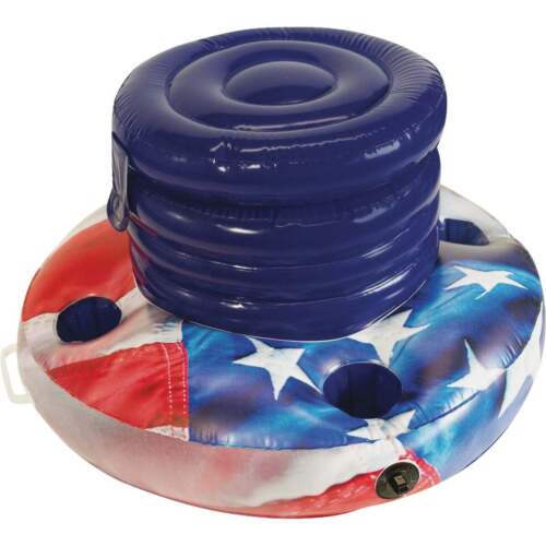 Photo 1 of PoolCandy Stars & Stripes 18-Can/Bottle Floating Drink Cooler PoolCandy