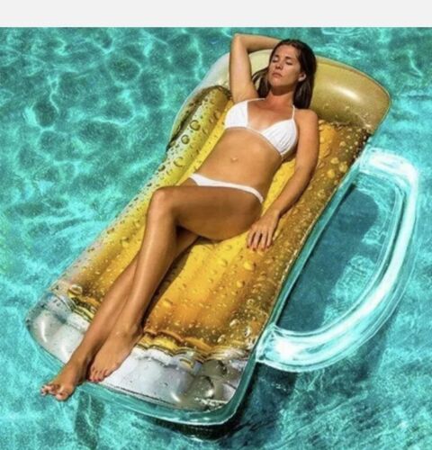 Photo 3 of 72 in Giant Beer Mug Beach & Pool Inflatable Raft Float Poolcandy Inflatable Beer Mug Pool Raft