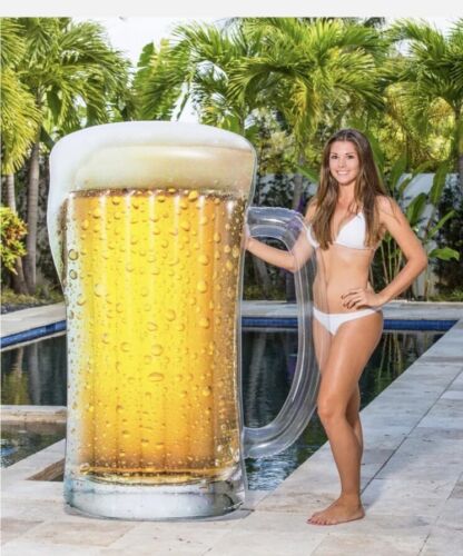 Photo 4 of 72 in Giant Beer Mug Beach & Pool Inflatable Raft Float Poolcandy Inflatable Beer Mug Pool Raft