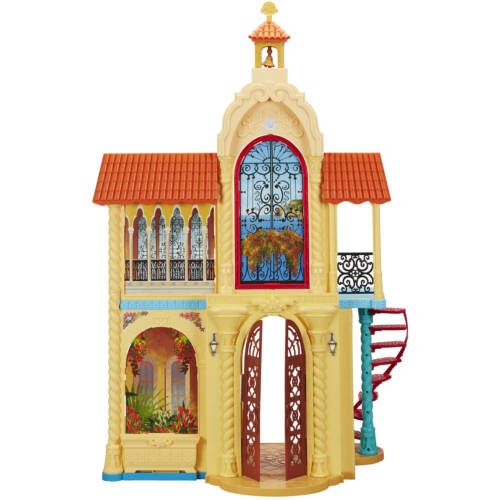 Photo 4 of Disney Elena of Avalor Royal Castle 3ft Dollhouse Hispanic Latina Princess. Imagine many fun and magical adventures in Avalor! Inspired by the Disney Channel animated TV series, the Royal Castle of Avalor is 3-feet tall with beautiful and intricate iconic
