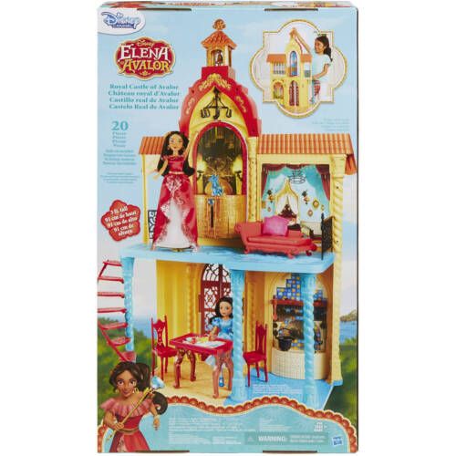 Photo 1 of Disney Elena of Avalor Royal Castle 3ft Dollhouse Hispanic Latina Princess. Imagine many fun and magical adventures in Avalor! Inspired by the Disney Channel animated TV series, the Royal Castle of Avalor is 3-feet tall with beautiful and intricate iconic