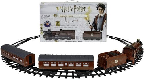 Photo 1 of Lionel Hogwarts Express Ready-to-Play 4-6-0 Set, Battery-powered Model Train Set with Remote Complete Set. Step through platform 9 ¾ and take a ride on the Hogwarts Express! Witches, wizards, and Muggles can easily control this battery powered, remote con