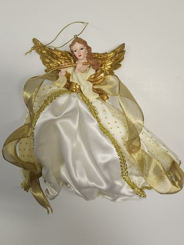 Photo 1 of Macy’s Holiday Lane Christmas Angel  Hanging Ornament 10"