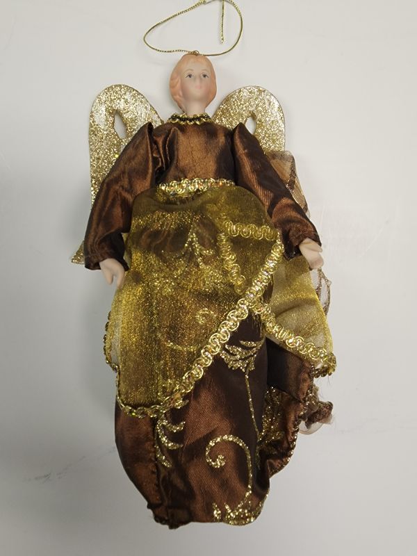 Photo 1 of Macy’s Holiday Lane Christmas Angel  Hanging Ornament 10"