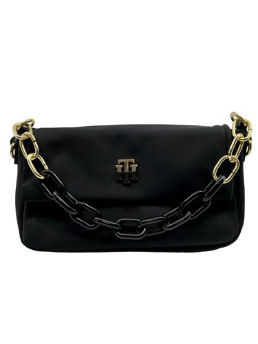 Photo 1 of Tommy Hilfiger Vanessa Recycled Nylon Black Crossbody Hand Bag