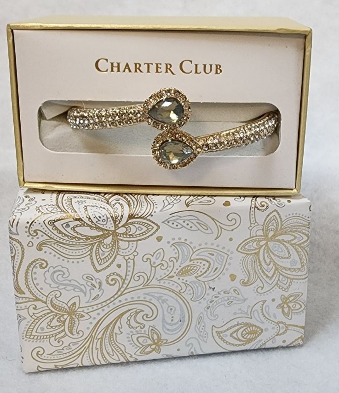 Photo 2 of CHARTER CLUB WOMEN'S GOLD TONE BRACELET