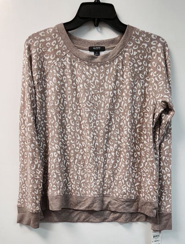 Photo 1 of SIZE XS ALFANI WOMEN'S LONG SLEEVE LOUNGE/ PJ PULLOVER