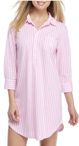 Photo 1 of SIZE XS LAUREN RALPH LAUREN WOMEN'S LIGHT PINK SLEEPSHIRT 