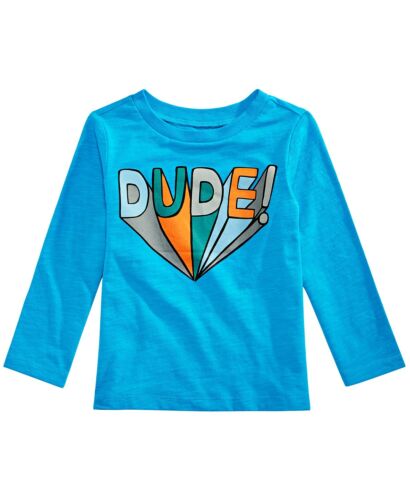 Photo 1 of SIZE 12M FIRST IMPRESSIONS BABY BOY LONG SLEEVE T-SHIRT "DUDE"