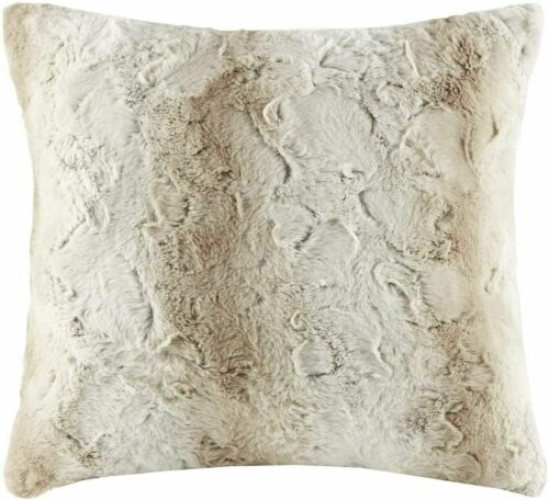 Photo 1 of Madison Park Throw Pillow Zuri Faux Mink Fur - Ultra Soft Luxury 20x20