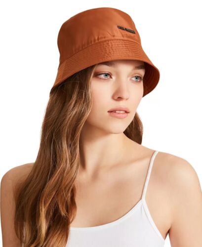 Photo 1 of  STEVE MADDEN UPF 50+ Women's Satin Bucket Hat Tan One Size