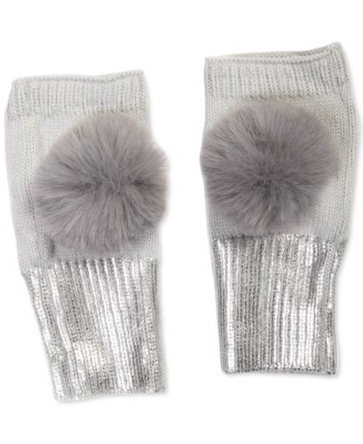 Photo 1 of Inc International Concepts Foiled Fingerless Gloves Gray