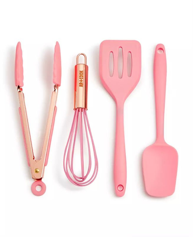 Photo 1 of ART & COOK 4-Pc. SILICONE Mini Utensils Set